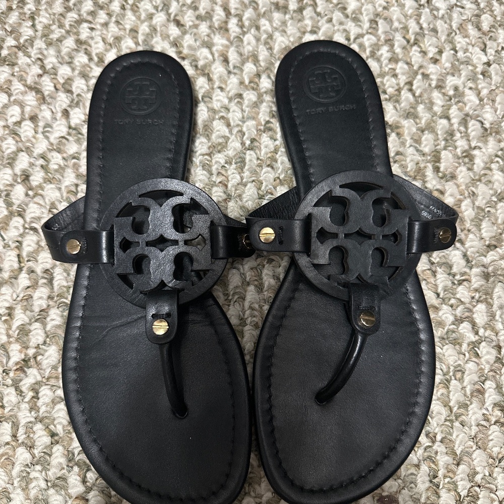 Tory Burch black sandals